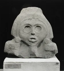 Kopf von Centeocihuatl, Göttin des Maises, Huasteken, um 1000-1250